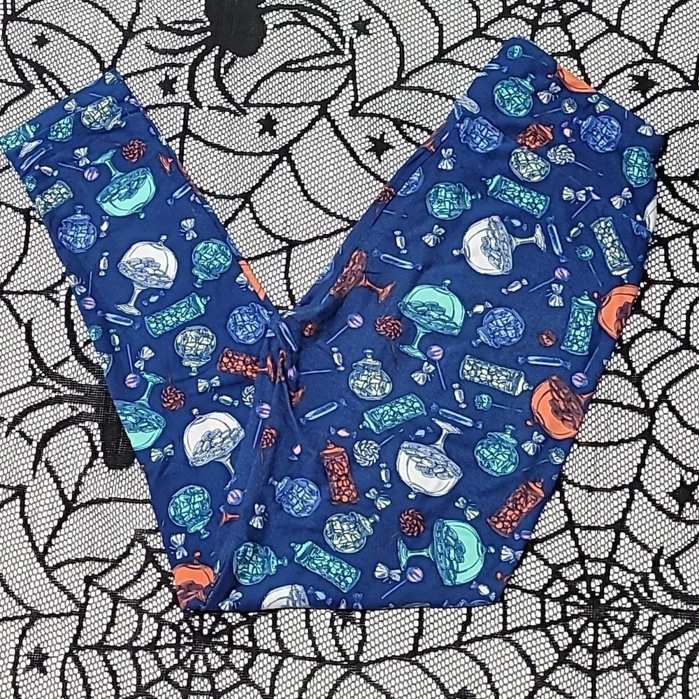 Confections Candy Bakery Pastries  OS LulaRoe Leggings